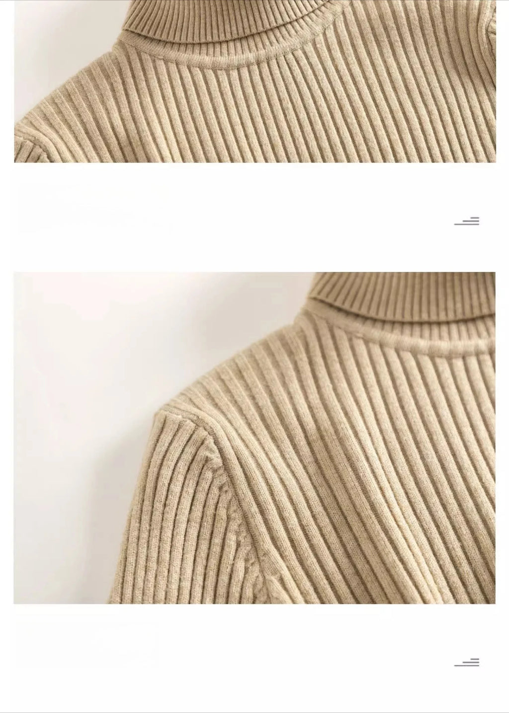 2025 Casual Slim Knitted Pullover Autumn Winter Thick Turtleneck Sweater Base Sweater Korean Style Simple Base Layer Warm Tops