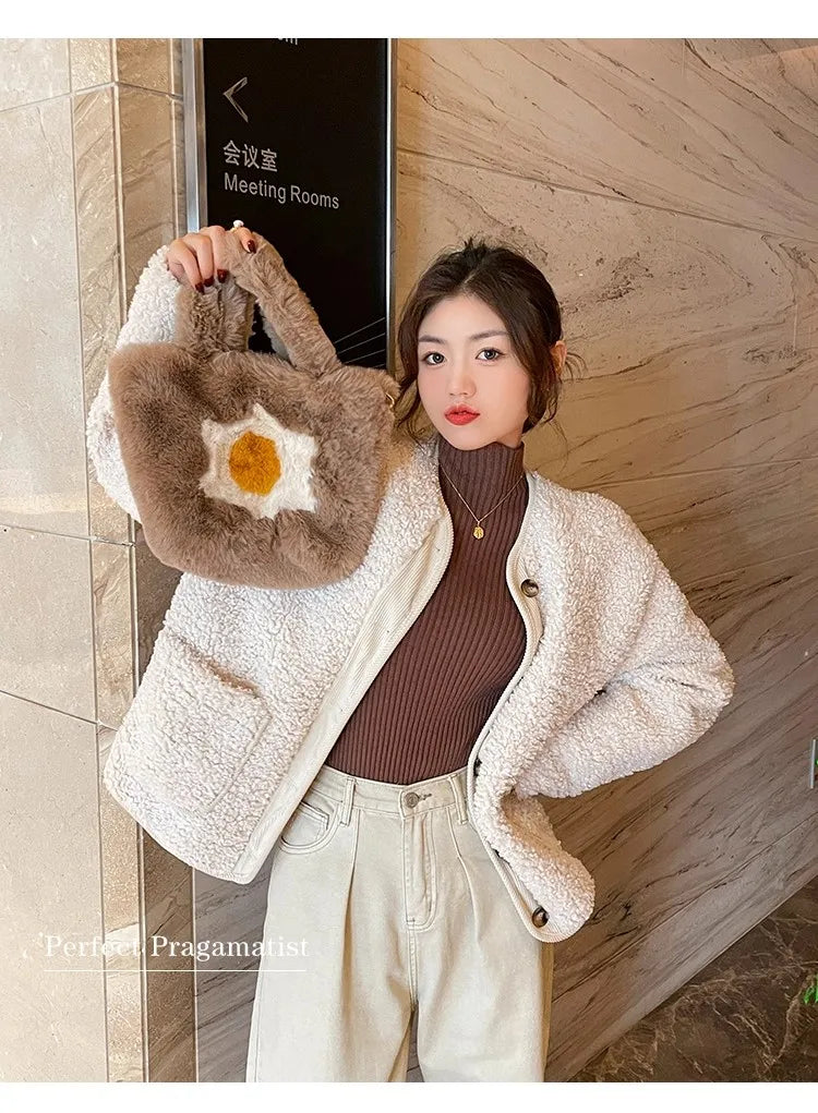 Chic Autumn Winter 2025 Pullovers Women Long Sleeve Casual Turtleneck Warm Basic Sweater Knit Jumpers Solid Color Slim Tops