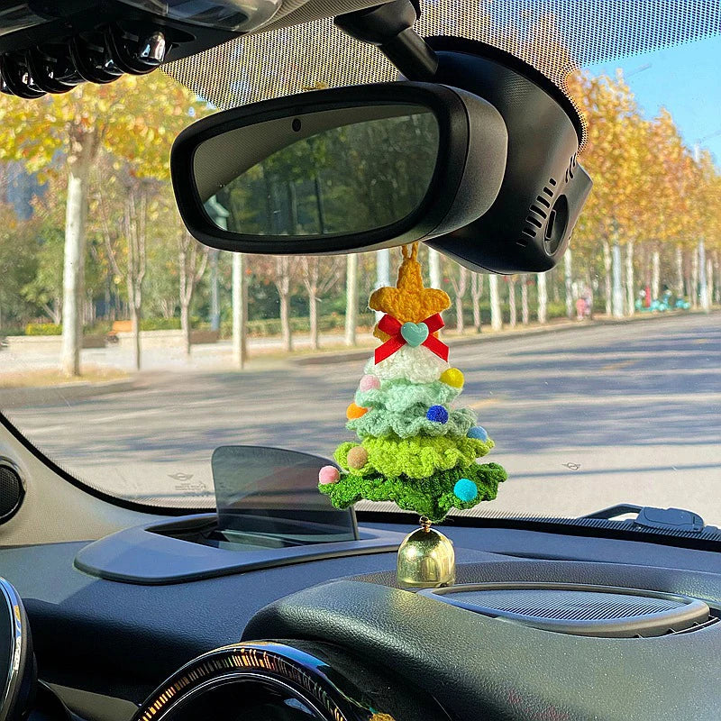 Christmas Tree Pendant Wind Chime Christmas Tree Bells Elk Angel Girl Hanging Pendant 2025 New Year Xmas Decoration Accessories