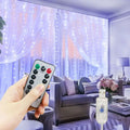 6x3M/3x3m Curtain Garland on The Window USB Power Fairy Lights Festoon with Remote New Year Garland Led Lights Christmas Decor