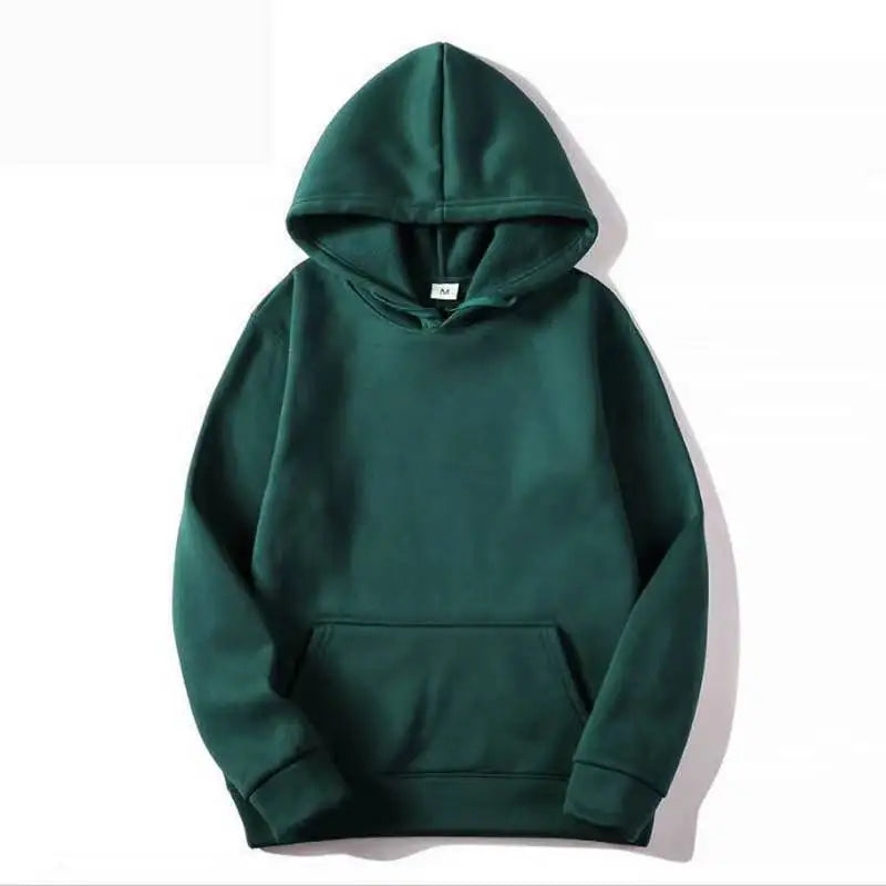 Autumn plush women's hoodie winter fashion hoodie women's casual pocket pullover sports hoodie