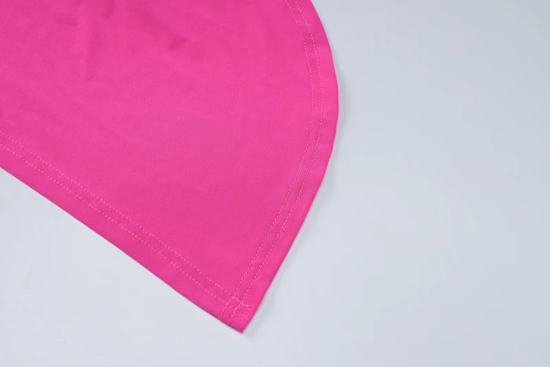 Hugcitar One Shoulder Backless Adjustable Scarf Loop Ruched Sexy Maxi Dress Women Elegant Y2K Streetwear Festival Outfit dress