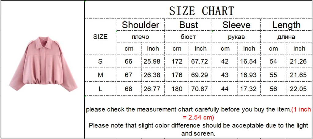 TFMLN 2025 Women Bomber Jackets Casual Soft Lantern Long Sleeve Oversized Spring Autumn Coat Fashion Female Short Zipper Outwear